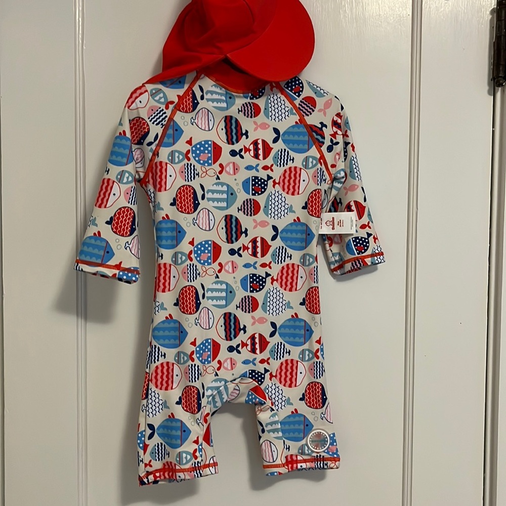 Bonverano one piece toddler swimsuit